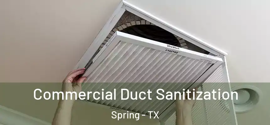Commercial Duct Sanitization Spring - TX
